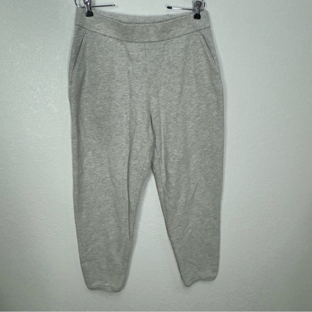 Eileen Fisher Gray Pull On Sweatpants Womens Sz M Casual Lounge Missy Style Cozy